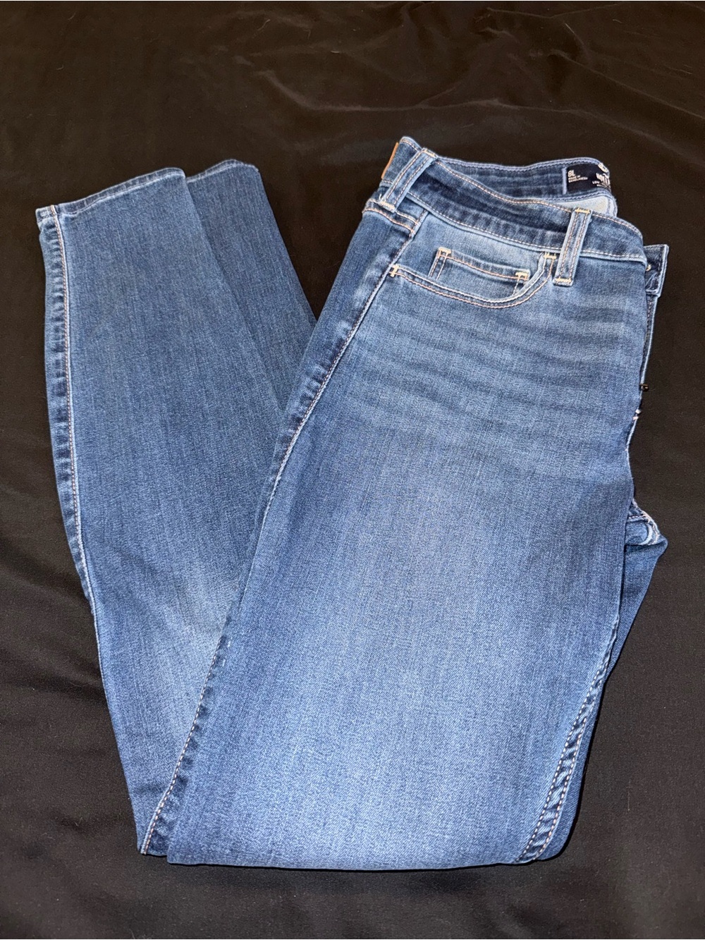 Hollister Women's Medium Blue Skinny Jeans